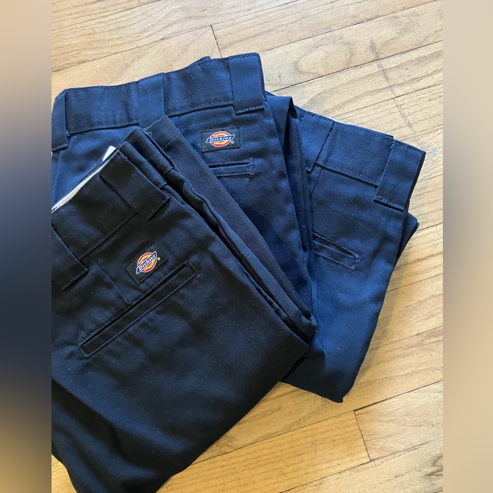 Dickies (3 pair) 31x32 nearly new slim-straight work pant bundle